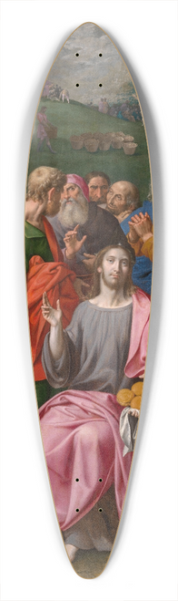 Ambrosius Francken I - The Multiplication of Loaves and Fishes 39.3 inch art pintail longboard deck
