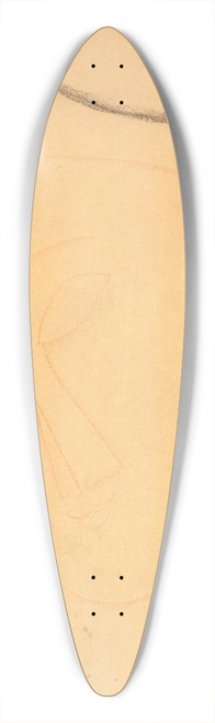 Amedeo Modigliani - Frontaler Frauenkopf, nach links geneigt 39.3 inch art pintail longboard deck
