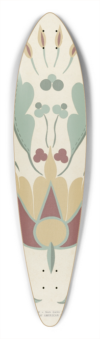 American 20th Century - San Luis Obispo Mission Altar Tabernacle From the portfolio Decorative Art of Spanish California 39.3 inch art pintail longboard deck