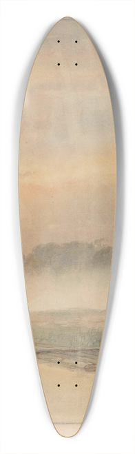 Andreas Schelfhout - Aanlegsteiger 39.3 inch art pintail longboard deck