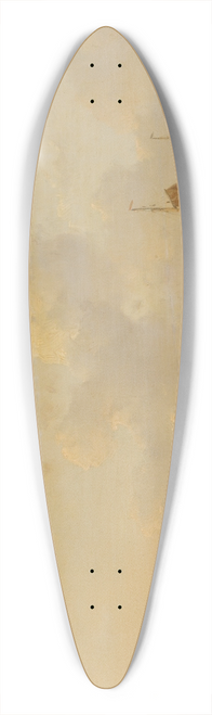 Andreas Schelfhout - Rustende vissers op een strand bij helder weer 39.3 inch art pintail longboard deck