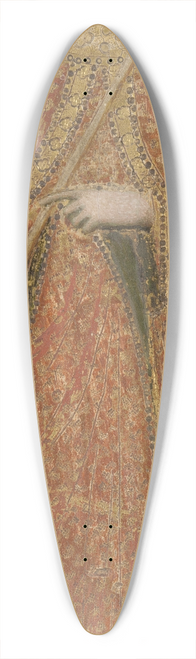 Andrea Vanni - Saint Ursula 39.3 inch art pintail longboard deck