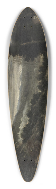 Annibale Carracci - The Return from the Flight into Egypt 39.3 inch art pintail longboard deck