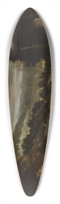Annibale Carracci - The Return from the Flight into Egypt 39.3 inch art pintail longboard deck