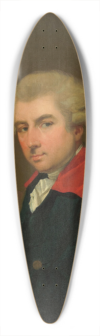 Anonymous - The Hon. Sir Francis Burton Conyngham 39.3 inch art pintail longboard deck