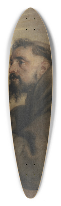 Anthony van Dyck - Saint Francis of Assisi at the foot of the Cross 39.3 inch art pintail longboard deck