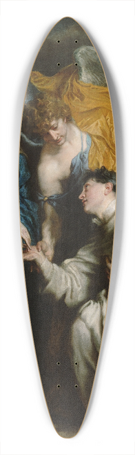 Anthony van Dyck - The Vision of the Blessed Hermann Joseph 39.3 inch art pintail longboard deck