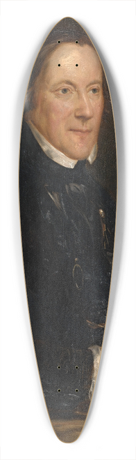Antoine Joseph Wiertz - Constant van den Nest, Secretary of the Royal Academy of Fine Arts Antwerp 39.3 inch art pintail longboard deck