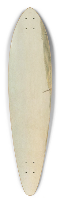 Antoine van der Steen - View of the Bosporus, taken from the Height of Beykoz to the northwest, with the Aqueduct of Justinian in the background 39.3 inch art pintail longboard deck