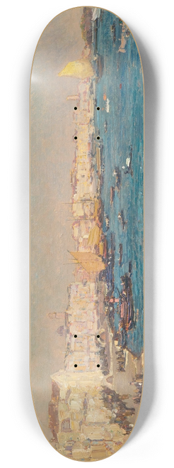 Beppe Ciardi - Venice, La Riva degli Schiavoni 8.25 inch art skate deck