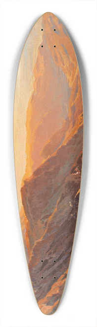 Anton Hlavacek - Blick Auf Das Karl-Ludwig-Haus Auf Der Rax 39.3 inch art pintail longboard deck