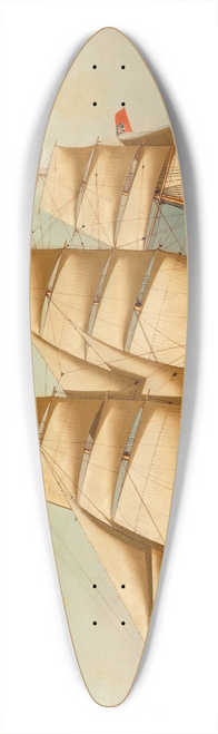 Antonio Jacobsen - The Nile 39.3 inch art pintail longboard deck