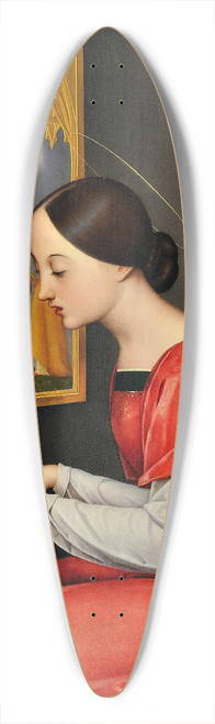 Anton Josef Drger - St. Cecilia 39.3 inch art pintail longboard deck