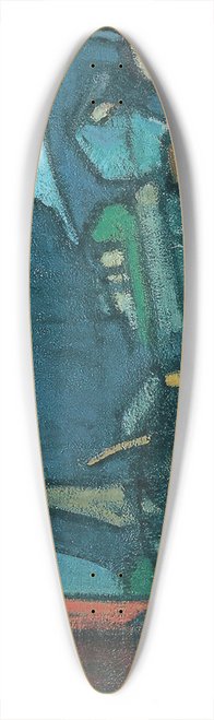 Anton Kerschbaumer - Kanal bei Dmmerung (Berlin) 39.3 inch art pintail longboard deck