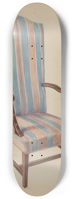 Bernard Gussow - Chair 8.25 inch art skate deck