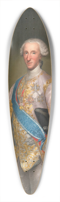 Anton Raphael Mengs - Don Luis Jaime Antonio De Borbn Y Farnesio, Infante of Spain (1727-1785) 39.3 inch art pintail longboard deck