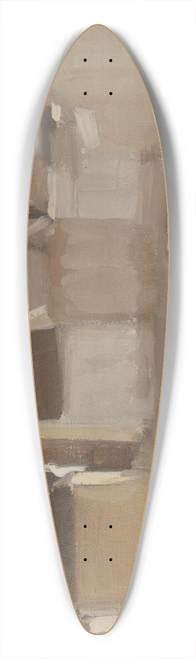 Antoon Derkinderen - Studie van een dorpspleintje met gebouwen 39.3 inch art pintail longboard deck