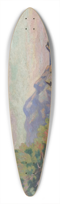 Armand Guillaumin - La Pointe du Lou Gaou 39.3 inch art pintail longboard deck