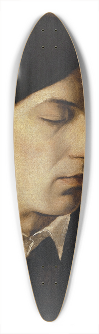 Arnold Bcklin - Portrait Of Alexander Michelis 39.3 inch art pintail longboard deck