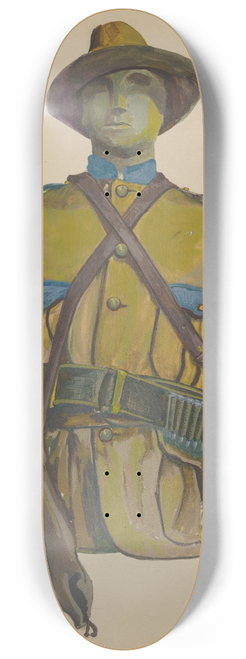 Bernard Krieger - Uniform 8.25 inch art skate deck