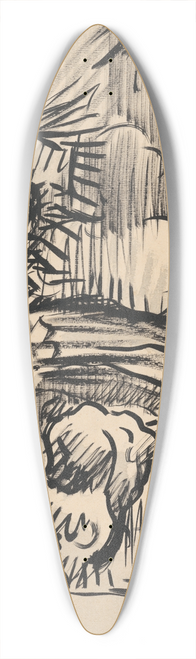 Arnold Peter Weisz-Kubnan - Leiaci pred krucifixom 39.3 inch art pintail longboard deck