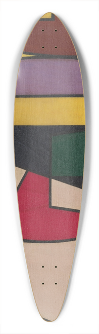 Atanasio Soldati - Opera Terza 39.3 inch art pintail longboard deck