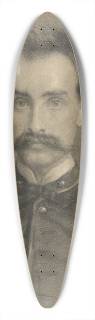 August Alleb - Portret van Willem Anton Gerard Ramaer 39.3 inch art pintail longboard deck