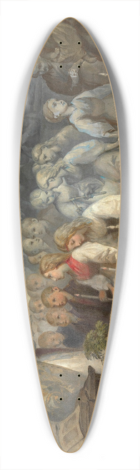 August Fischbach - Erste heilige Kommunion 39.3 inch art pintail longboard deck