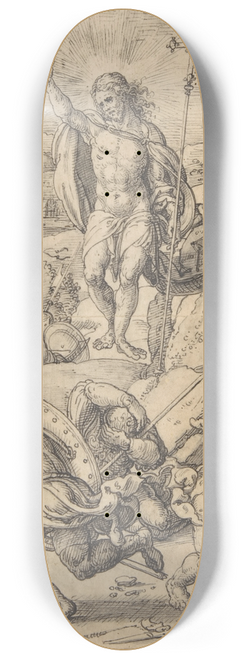 Bernard van Orley - The Resurrection 8.25 inch art skate deck