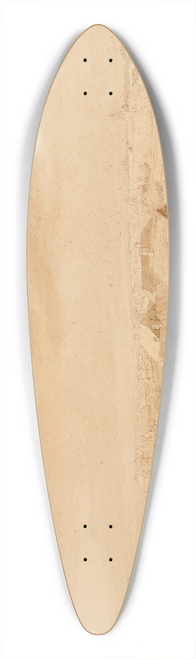 August Matthias Hagen - Vaade Tartule liivaaugust 39.3 inch art pintail longboard deck