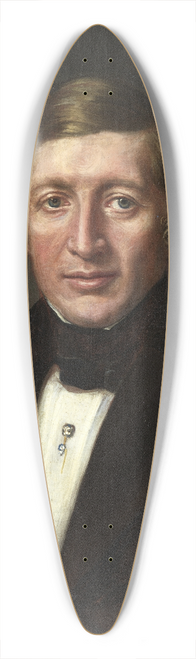 Axel Johan Fgerplan - Anders Cederstrm (1805-1885) 39.3 inch art pintail longboard deck