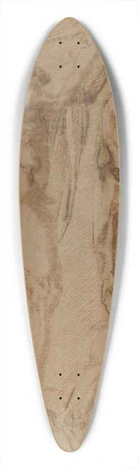 Baccio Bandinelli - Triumphal Procession 39.3 inch art pintail longboard deck
