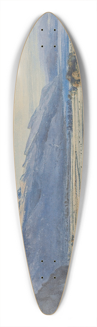 Barbara Bodichon - View from my window; Maentwrog, Snowdonia, Wales 39.3 inch art pintail longboard deck