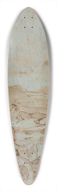 Bartholomaeus Spranger - Peter and John Heal a Cripple at the Gate of the Temple 39.3 inch art pintail longboard deck