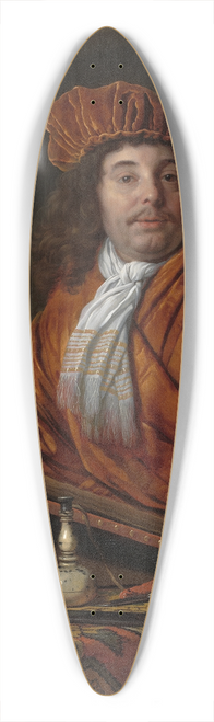 Bartholomeus van der Helst - Daniel Bernard (1626-1714) 39.3 inch art pintail longboard deck