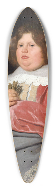 Bartholomeus van der Helst - Portrait of Gerard Andriesz Bicker 39.3 inch art pintail longboard deck