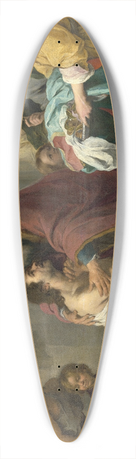 Bartolom Estebn Murillo - The Return of the Prodigal Son 39.3 inch art pintail longboard deck