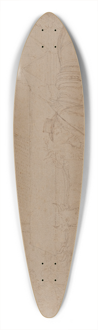 Benjamin West - A Farm near Windsor 39.3 inch art pintail longboard deck