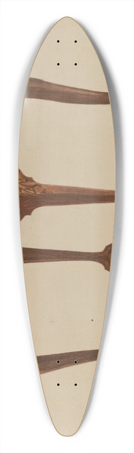 Bernard Krieger - Tea Table 39.3 inch art pintail longboard deck