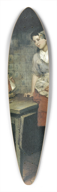 Bernardus Johannes Blommers - The Fishermans Children 39.3 inch art pintail longboard deck