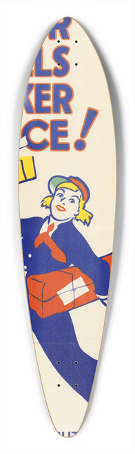 Bert Thomas - Smaller Parcels Quicker Service! 39.3 inch art pintail longboard deck