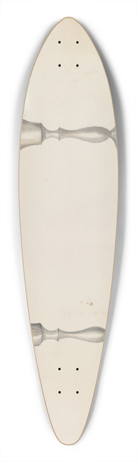 Beulah Bradleigh - Candlestick 39.3 inch art pintail longboard deck