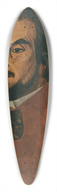 Boris Grigoriev - Portrait of An Actor Said To Be Nikolai Alexandrov 39.3 inch art pintail longboard deck