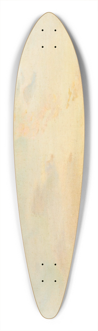 Boris Kustodiev - Above The River, Autumn 39.3 inch art pintail longboard deck