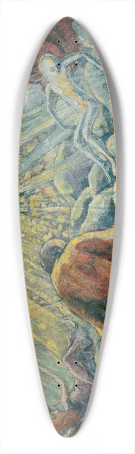Broncia Koller-Pinell - Werden und Vergehen 39.3 inch art pintail longboard deck