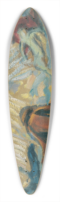Broncia Koller-Pinell - Werden und Vergehen 39.3 inch art pintail longboard deck