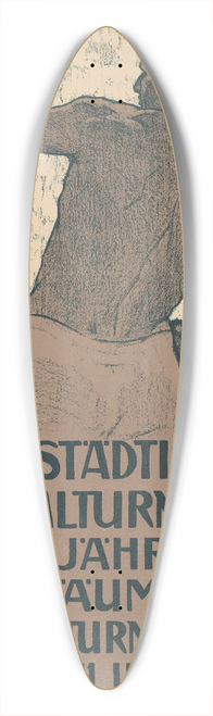 Burkhard Mangold - IX. Baselstdtisches Kantonalturnerfest & 25-jhriges Jubilum des Kantonal-Turnverbandes 39.3 inch art pintail longboard deck
