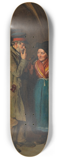 Berthold Woltze - Guter Rat ist teuer 8.25 inch art skate deck