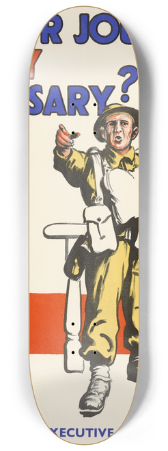 Bert Thomas - Is Your Journey Really Necessary 8.25 inch art skate deck