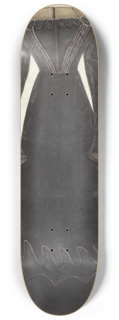 Bessie Forman - Womans Dress 8.25 inch art skate deck